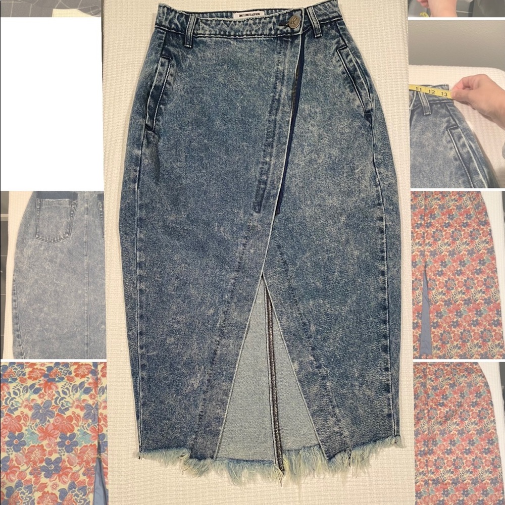 Denim Skirt